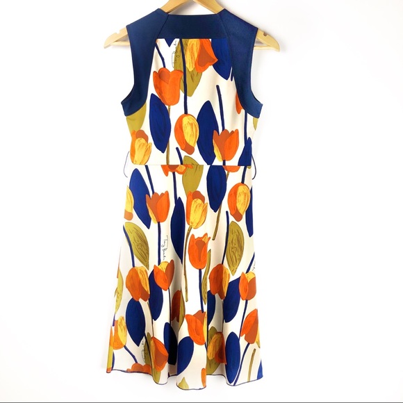 TORY BURCH Atley Dress Tulip Print - Picture 8 of 8